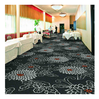 Lobby Wall To Wall Woven Axminster Carpet With Wool And Nylon