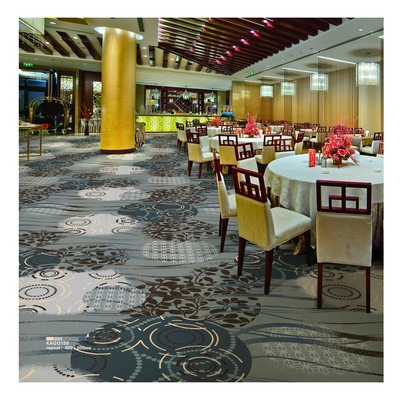 Lobby Wall To Wall Woven Axminster Carpet With Wool And Nylon