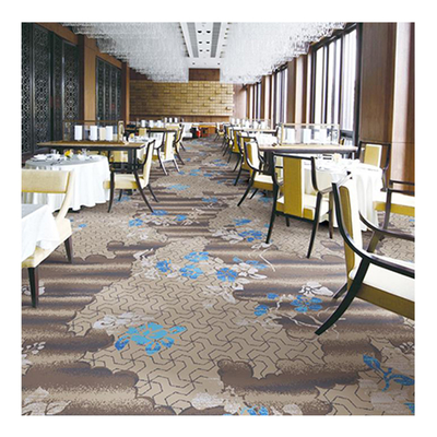 Wall To Wall Wilton Woven Carpet PP Material For Public Space