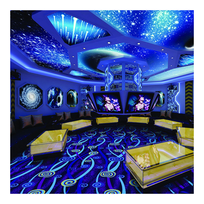 Bule Series Wilton Polypropylene Carpet For Bar Playroom With Wear Resisting