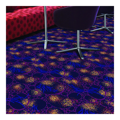 Bule Series Wilton Polypropylene Carpet For Bar Playroom With Wear Resisting