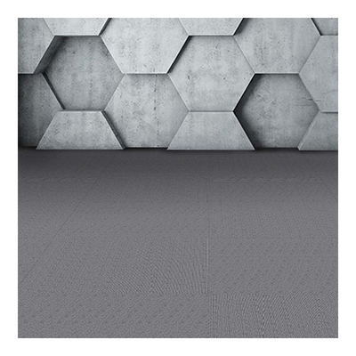 Polypropylene Carpet Commercial Modular Carpet with PVC backing 50cm x 50cm