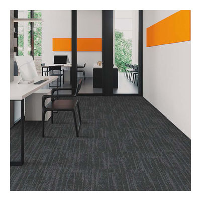 Bright Color Embellishment Grey Nylon Carpet Tiles For Home Or Business