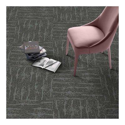 Jacquard Polypropylene Carpet Tiles With Bitumen Backing For Business