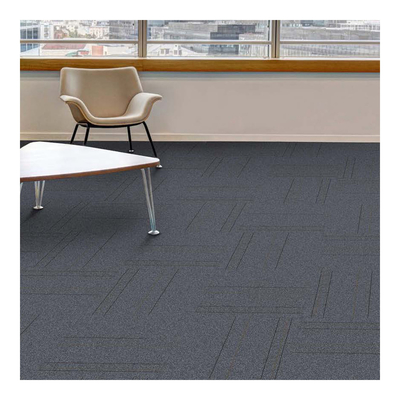 50x50cm Decorative Nylon Carpet Tiles PP Carpet Tiles With Bitumen Backing