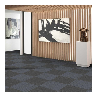 50x50cm Decorative Nylon Carpet Tiles PP Carpet Tiles With Bitumen Backing