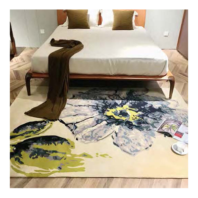 Round And Rectangle Hand Tufted Carpet Cartoon Carpet For Kids Teen Room