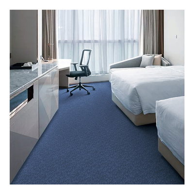 Wall To Wall Plain Carpet Tufted Broadloom Carpet Solution Dye For Living Room