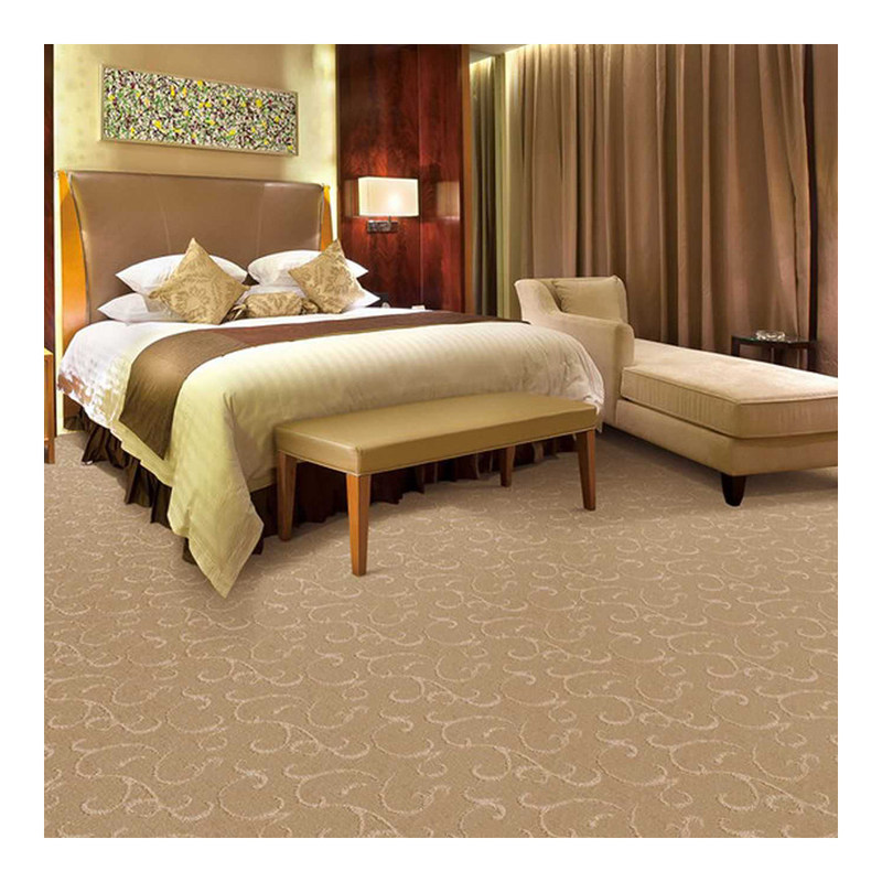 Wall To Wall Tufted Carpet Stain Resistant Carpet PP Material